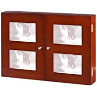 Cubre Contador de Madera con 2 Puertas marrón de 46x8x3con 2 cm - LOLAhome